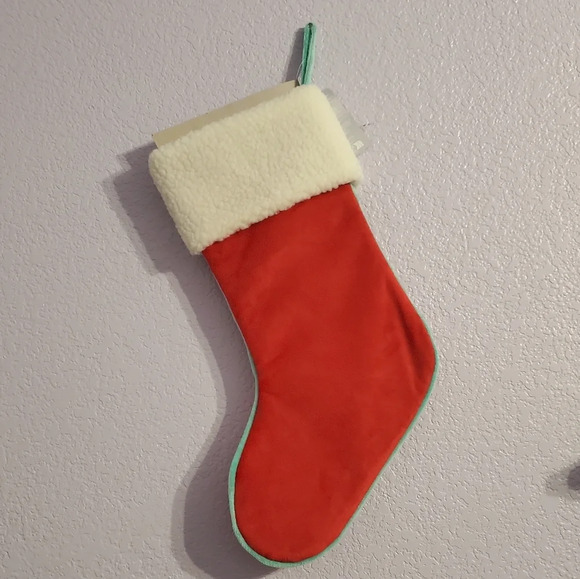 NWT Disney Parks Mickey & Minnie My First Christmas 2023 Kids Santa Stocking - Picture 3 of 5